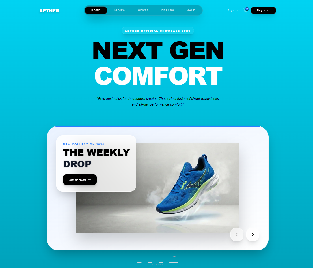 NextGen Shoes Store
